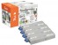112305 - Peach Spar Pack Tonermodule kompatibel zu OKI 46490608, 46490607, 46490606, 46490605