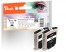 319344 - Peach Doppelpack Tintenpatrone schwarz kompatibel zu HP No. 88 bk*2, C9385AE*2
